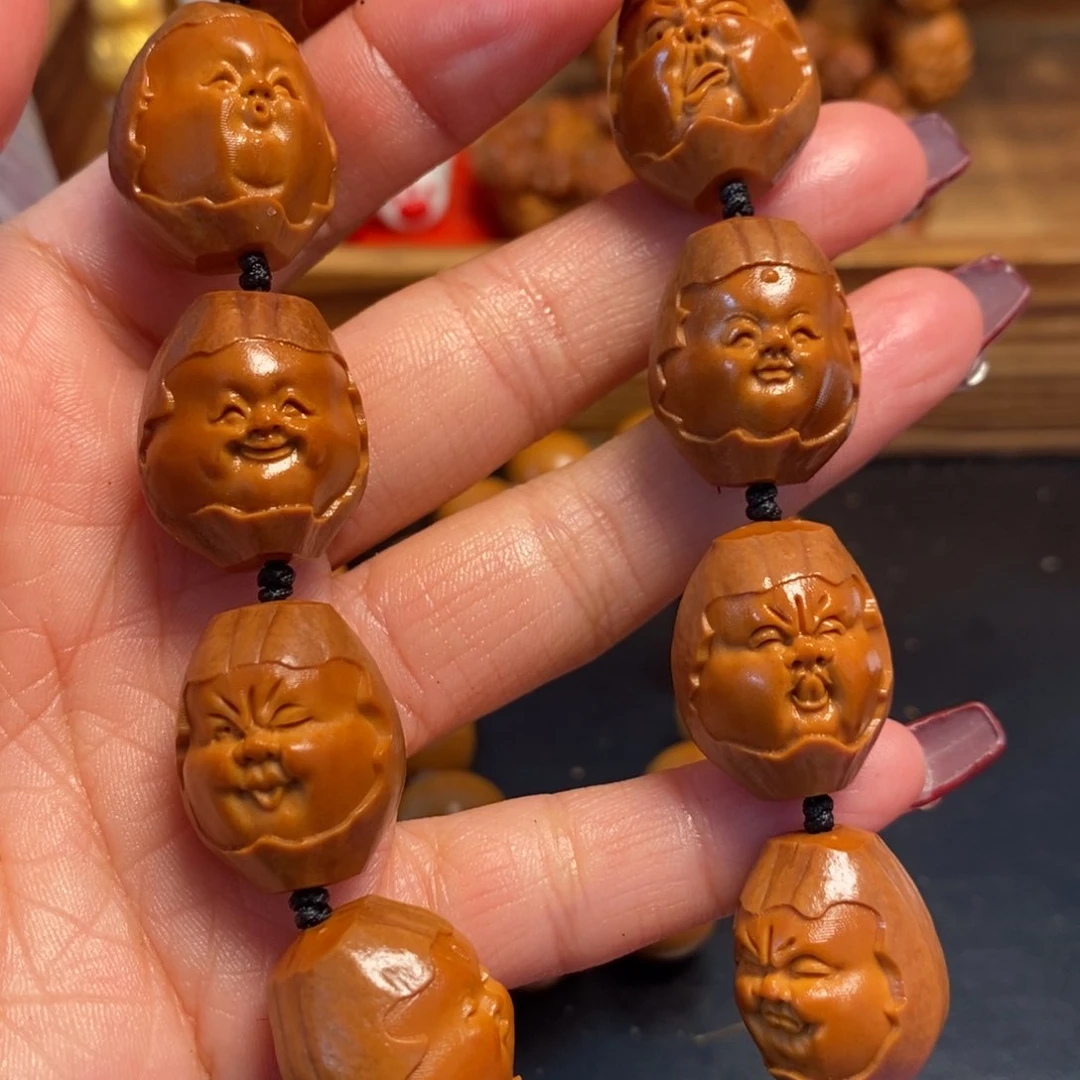 橄榄核手串/手链包衣百态