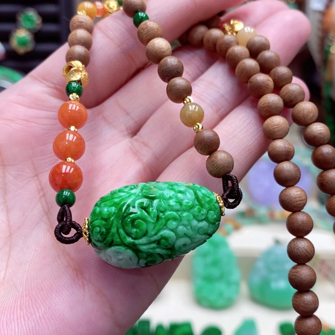 颈饰未镶嵌翡翠翡翠吊坠