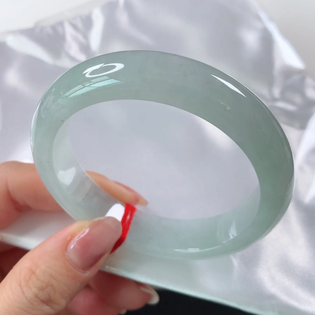 未镶嵌手镯翡翠 正圈②①①福利捡漏