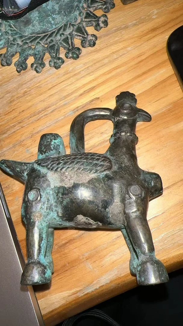 藏地密码，藏式铜杂件 247