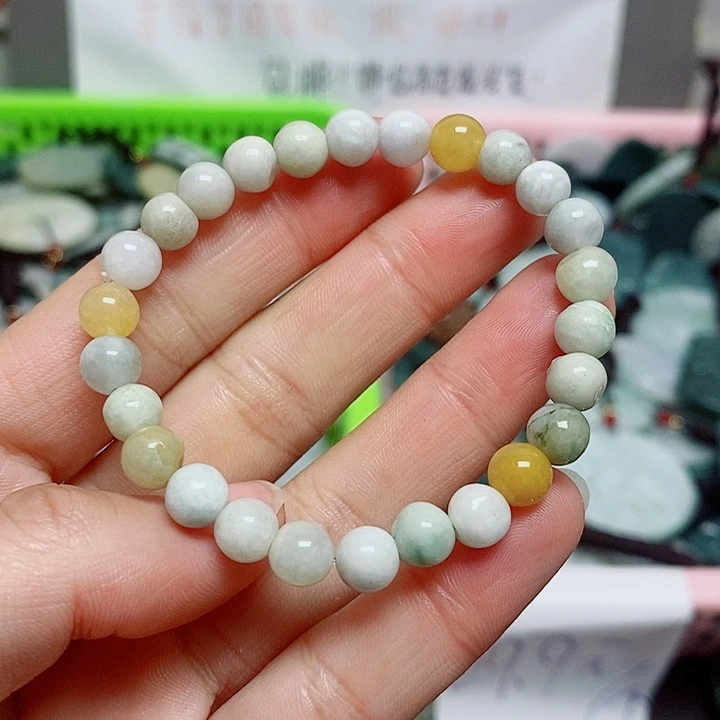 翡翠颈饰未镶嵌纯天然