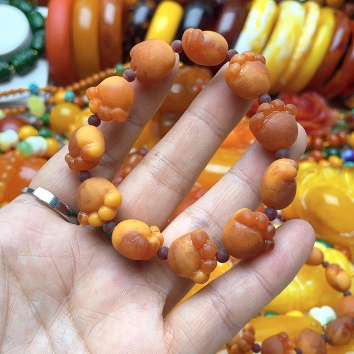 树脂制品16号雕刻手串