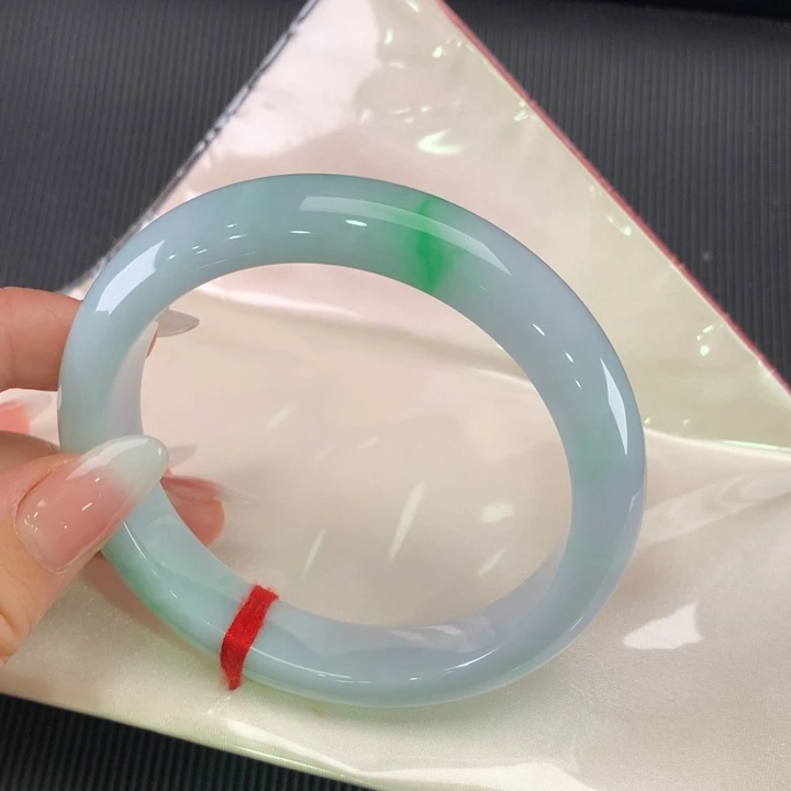 未镶嵌手镯翡翠正圈62