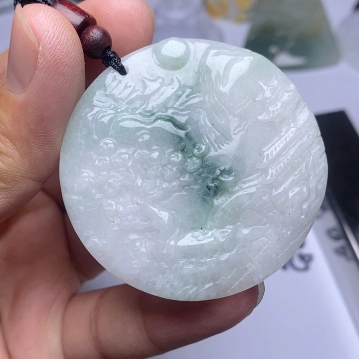 颈饰未镶嵌翡翠翡翠