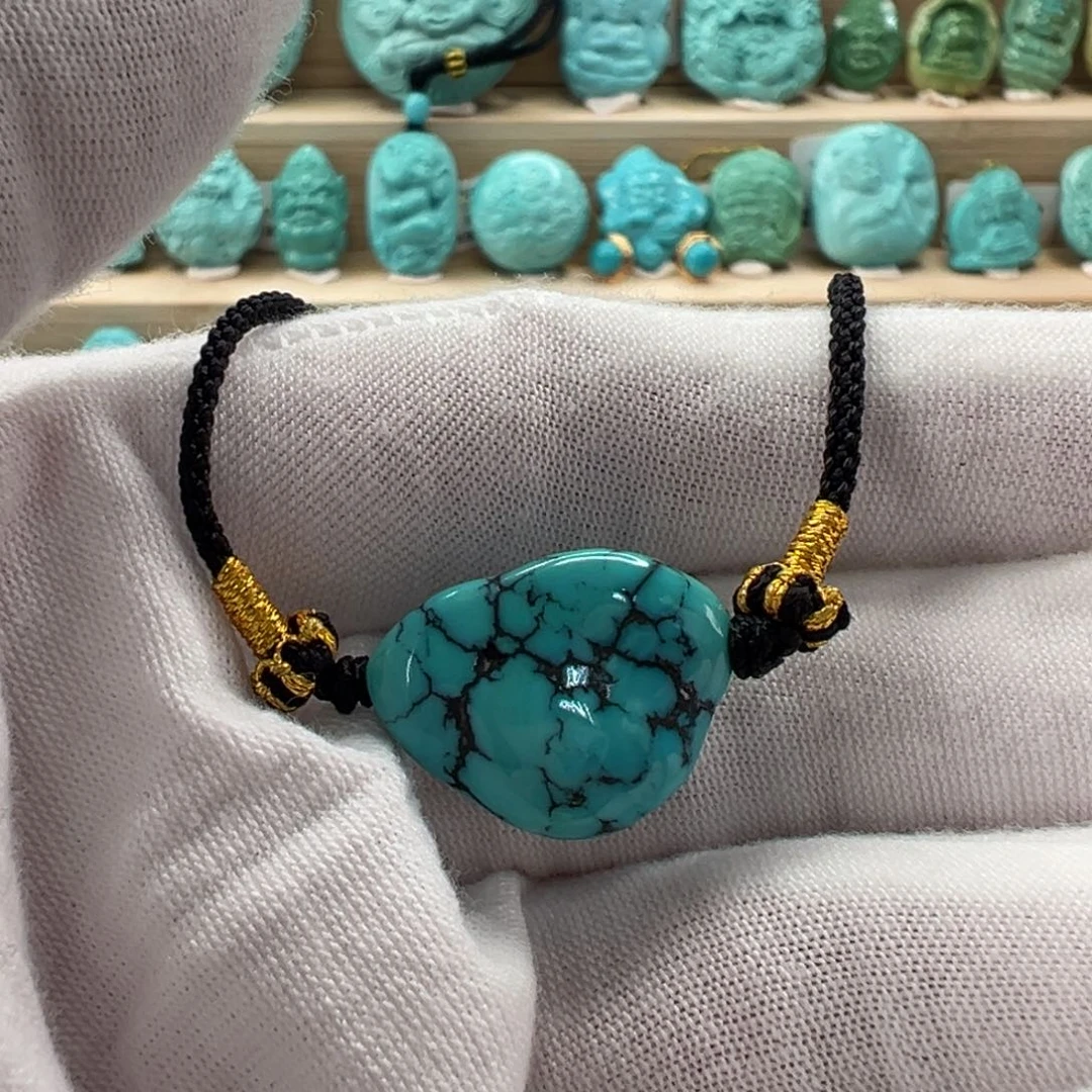 未镶嵌绿松石随形15mm