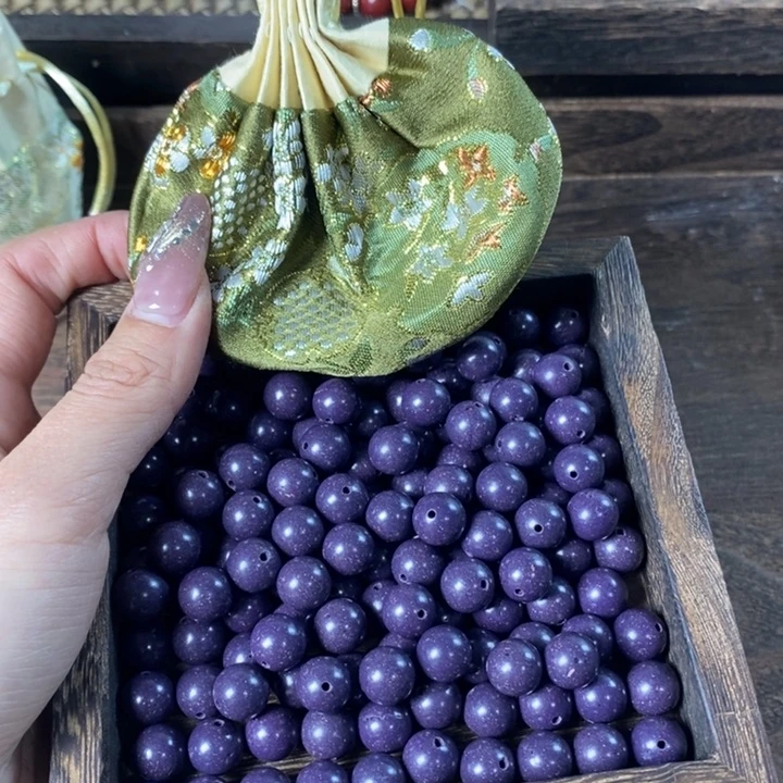 泥塑紫气东来1.0瑕疵珠香包约50克