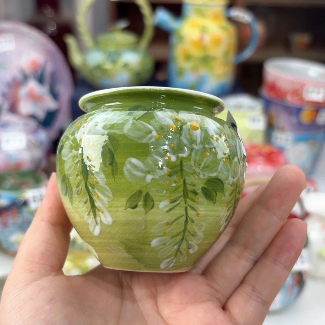 景德镇手绘高温釉下彩陶瓷茶具