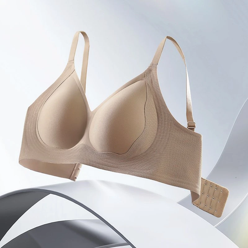 范依茜 【满天星内衣】果冻软支撑二次提拉乳胶杯内衣承托文胸3305