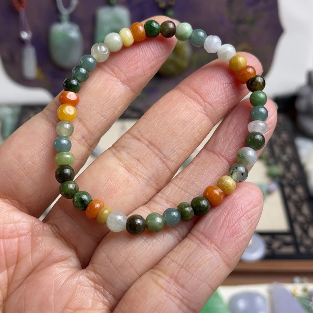 翡翠未镶嵌手链特价手链