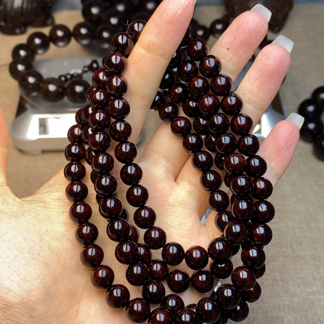 檀香紫檀（小叶紫檀）0.8带星108