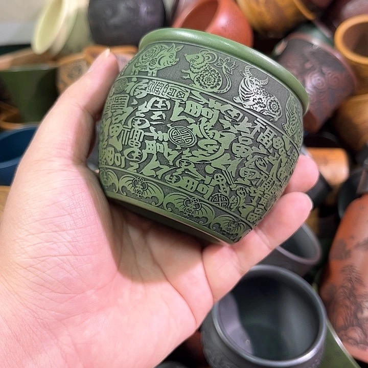 茶杯紫砂全手工紫砂主人杯