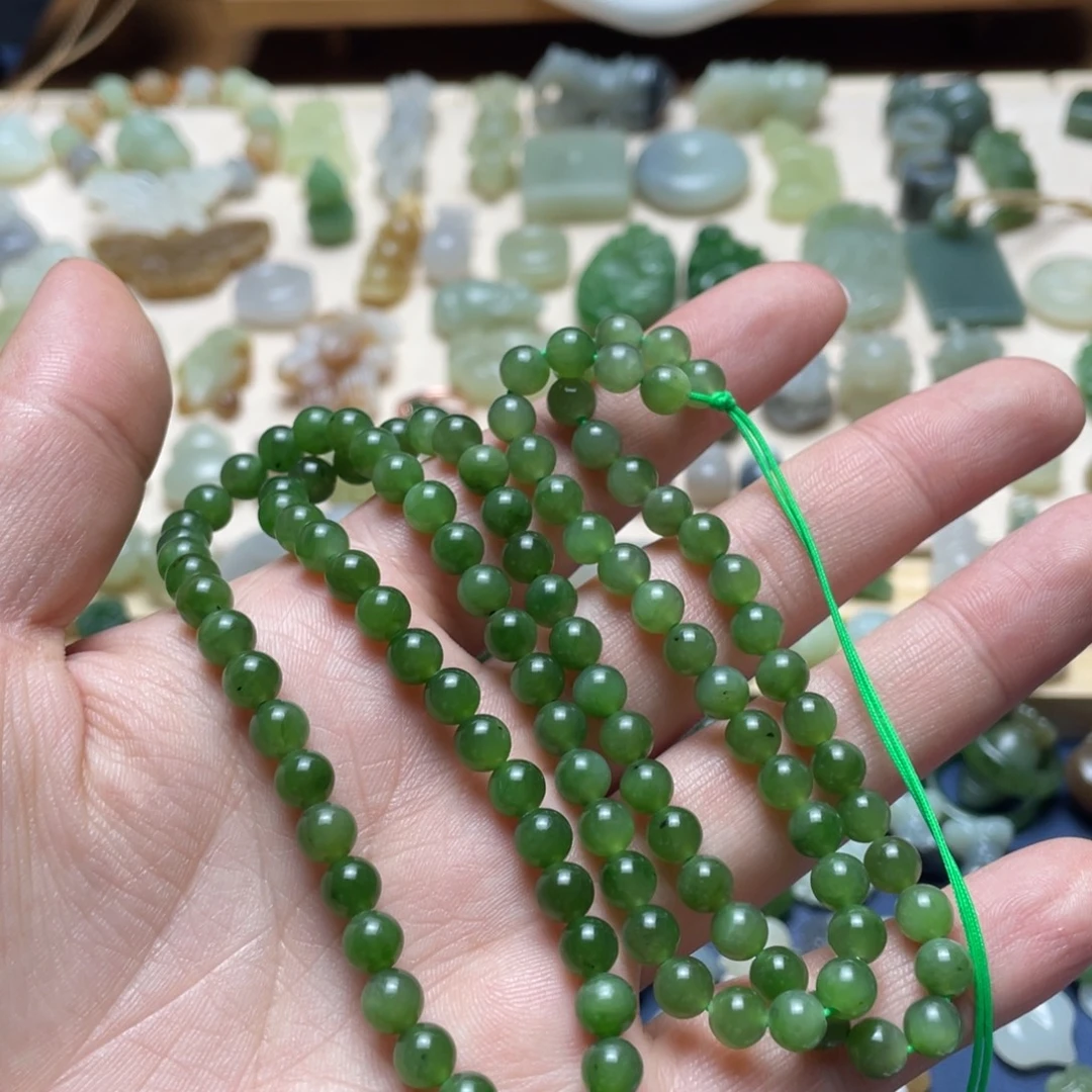 和田玉未镶嵌吊坠(不含链)