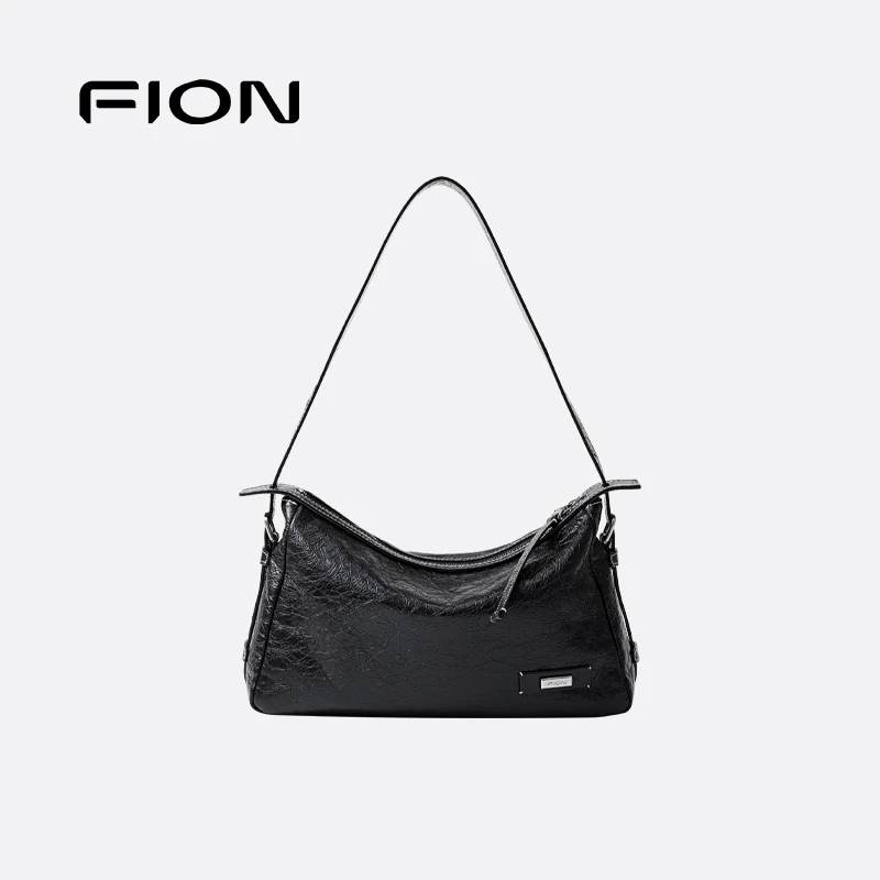 FION/菲安妮奥莱简约通勤经典休闲斜挎单肩包FAAFRMP008