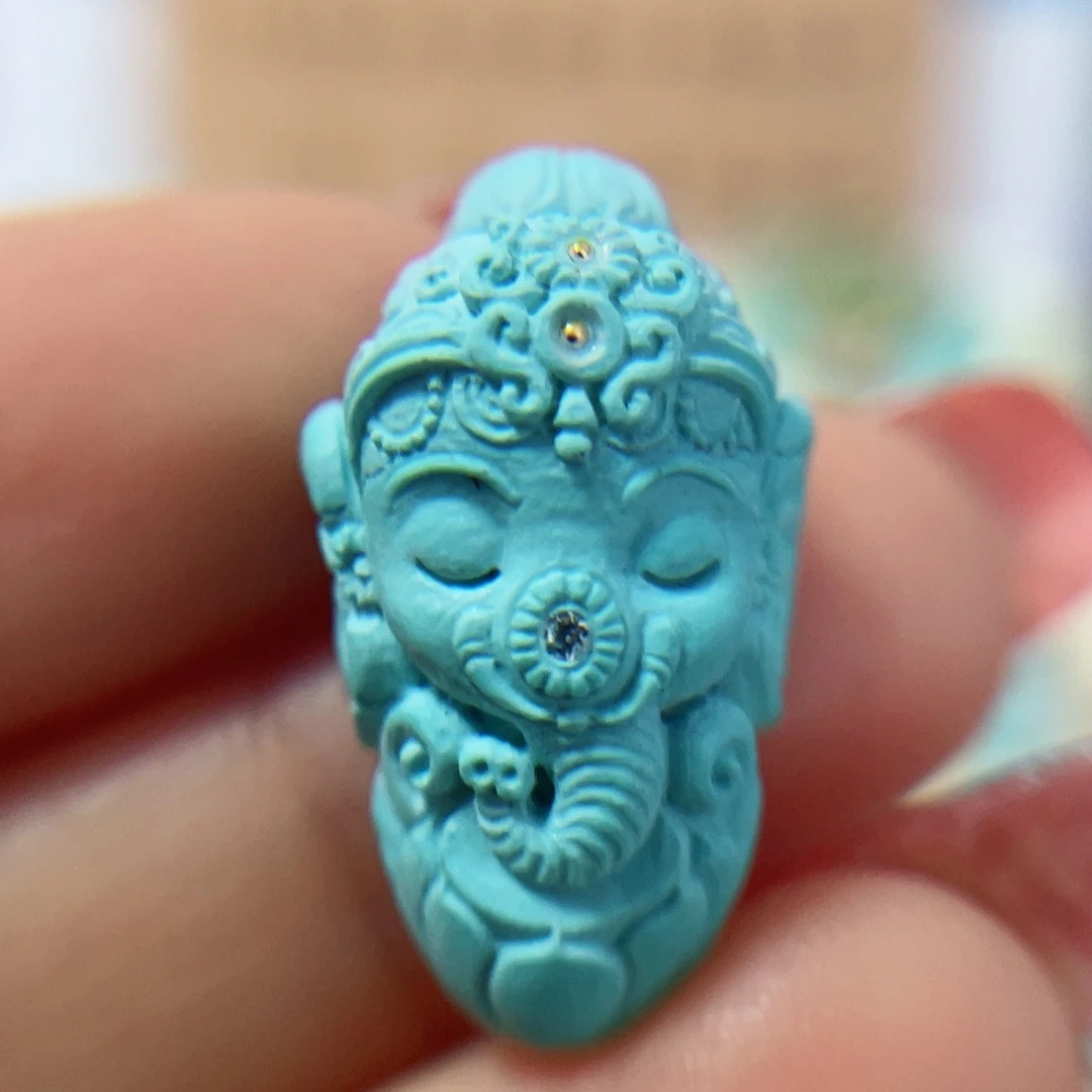 绿松石珠宝奇石未镶嵌