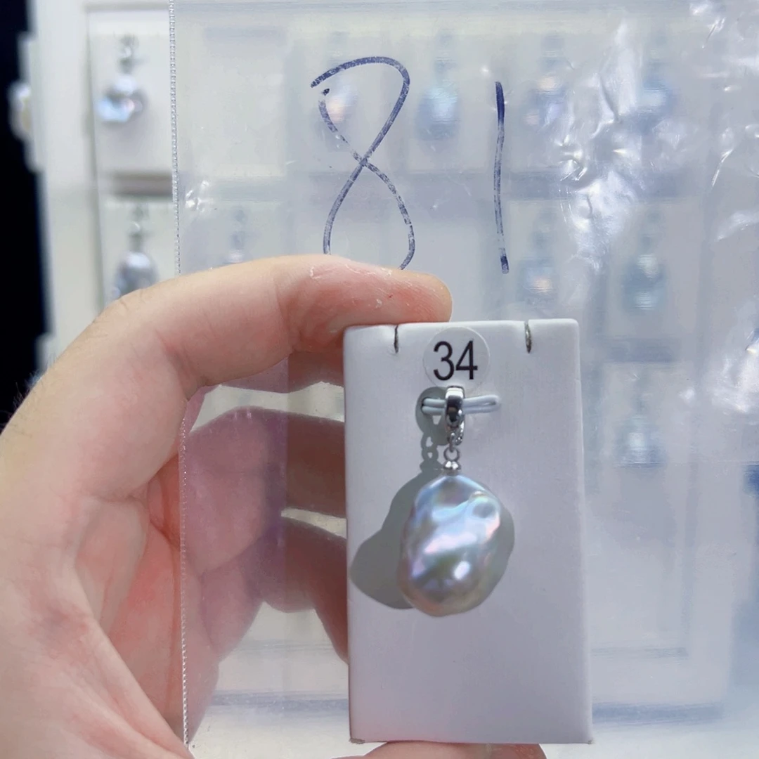 合金颈饰淡水珍珠