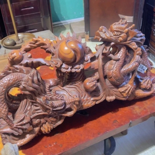 木中古工艺品摆件