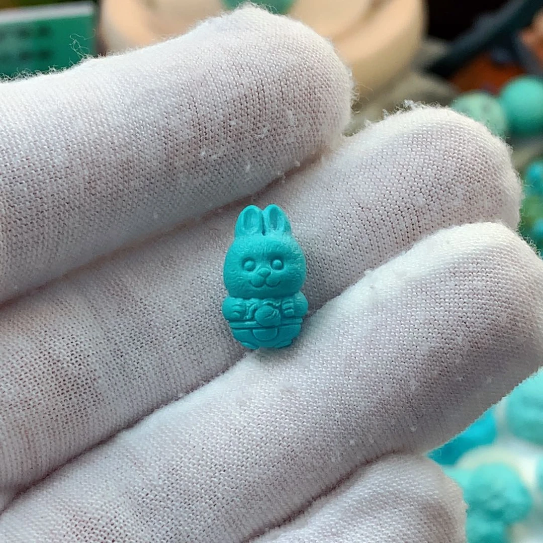 绿松石未镶嵌珠宝半成品