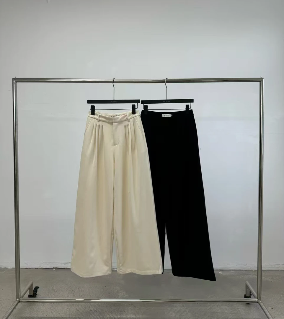 【NO退NO换】福秒一款版型超好的！阔腿西装裤（HU1663#）HU