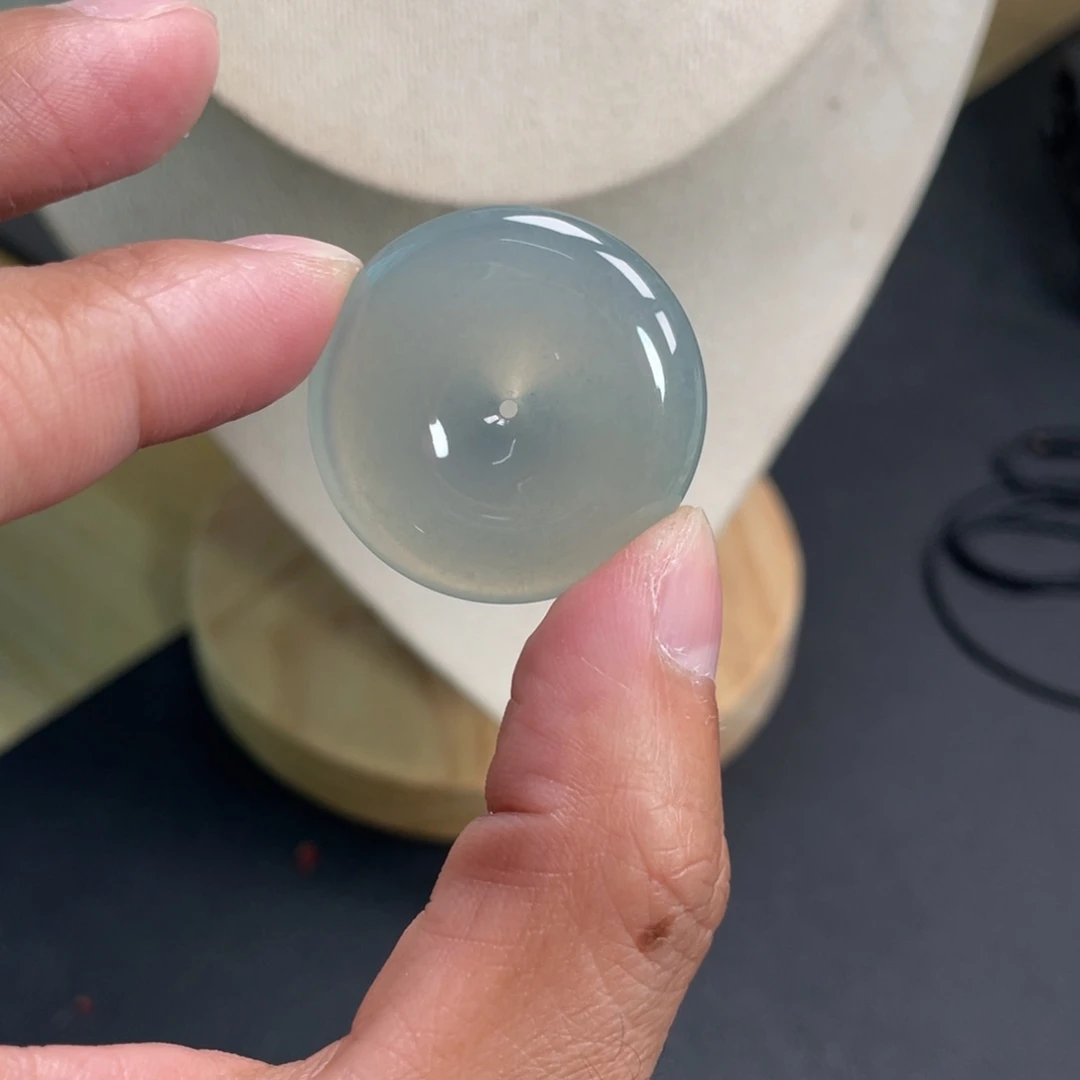 翡翠未镶嵌颈饰31.2-6.0