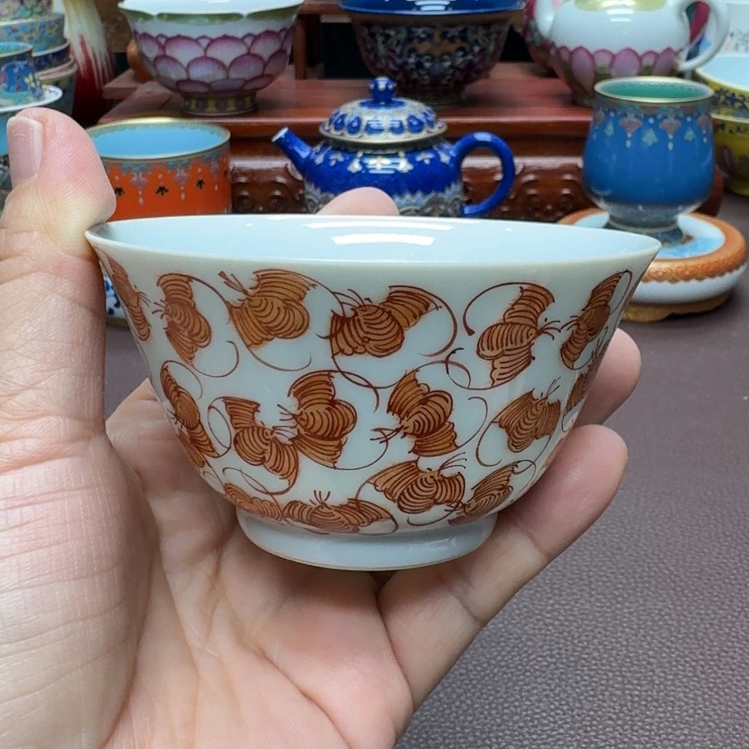 瓷片景德镇仿古手工制作精品展示