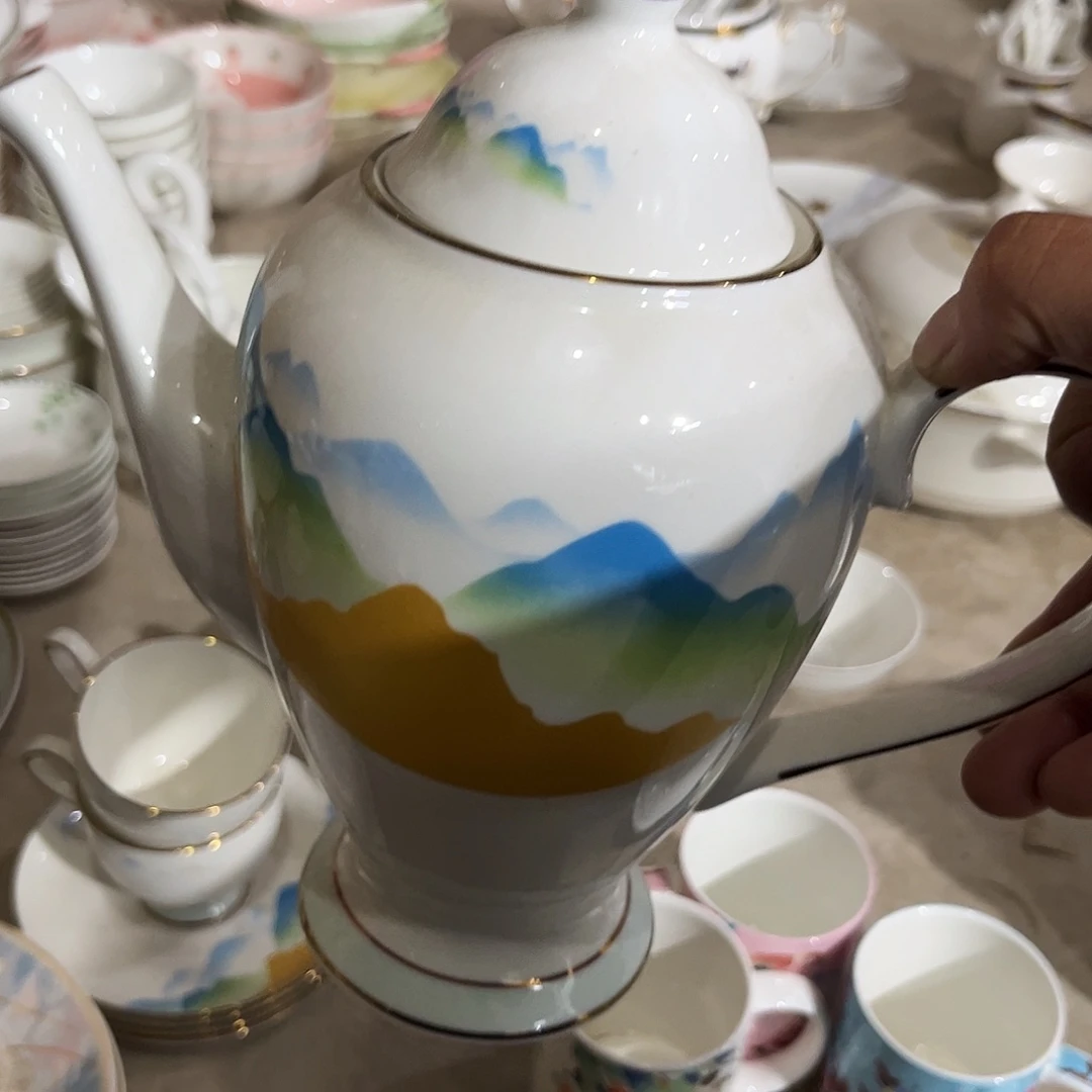 瓷片壶月一个微瑕微瑕