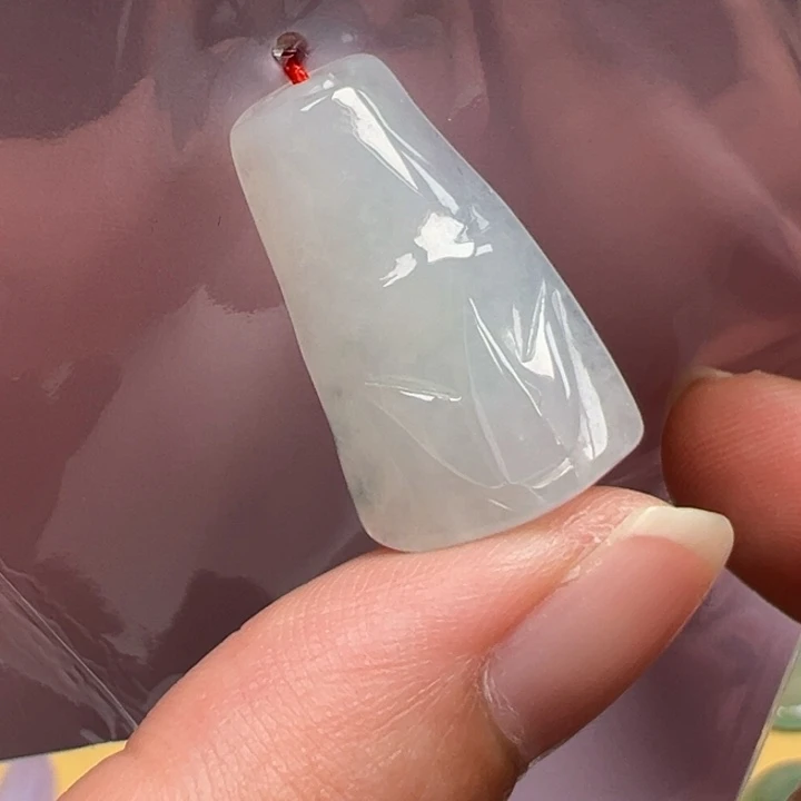 翡翠未镶嵌颈饰节节高升