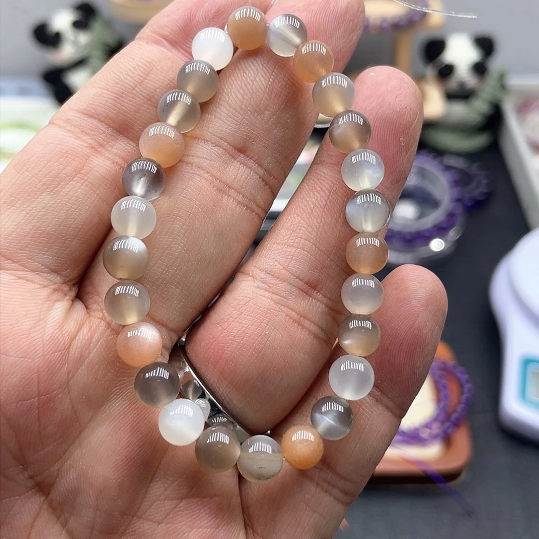 水晶手链未镶嵌彩月光