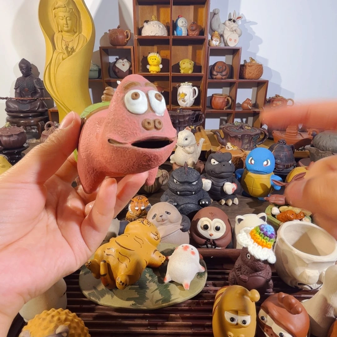 紫砂茶壶纯手工制作过程非常