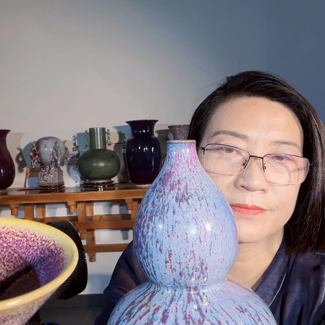 追**光传统钧瓷工艺品在民间