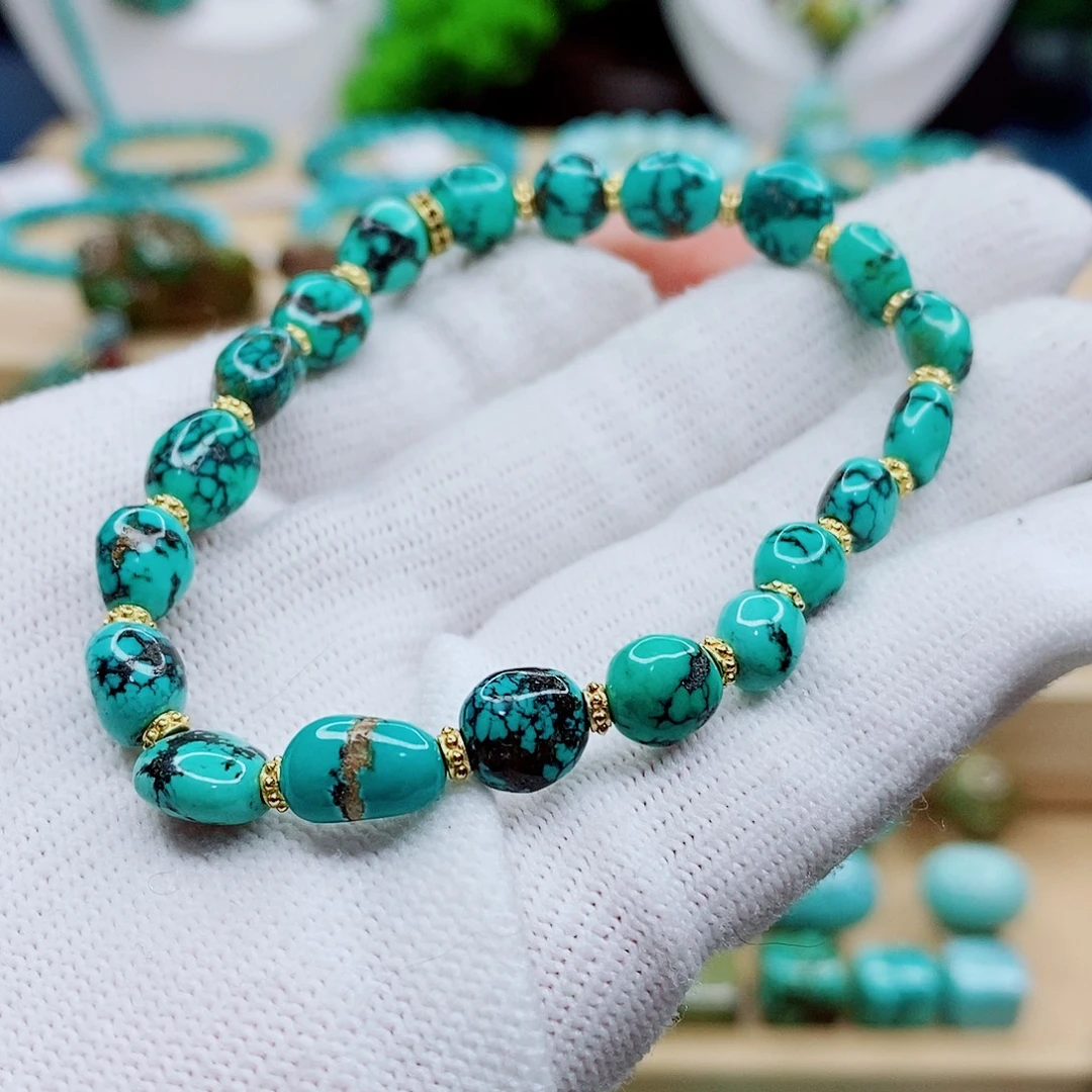 绿松石未镶嵌颈饰