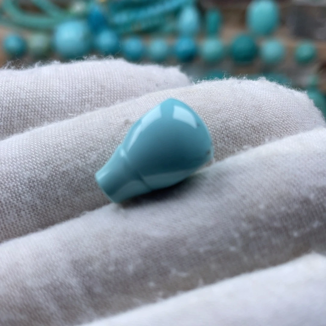 绿松石未镶嵌项链