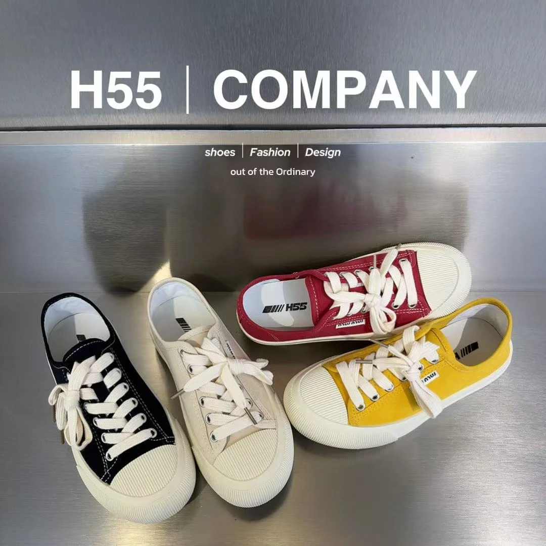【现货】H55-自由极简｜泡菜味帆布鞋22-2596【N】