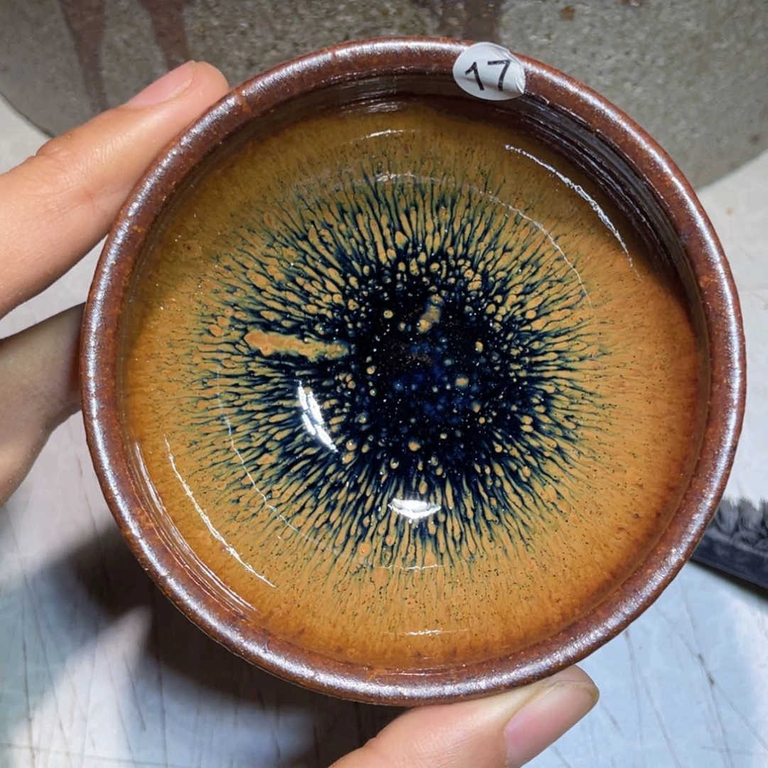 茶盏空窑柴烧建盏17
