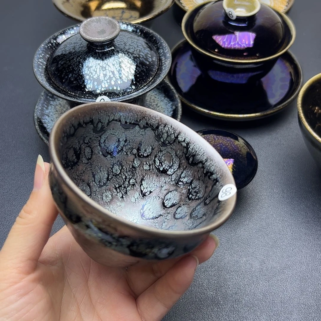 茶盏建窑建盏主人杯