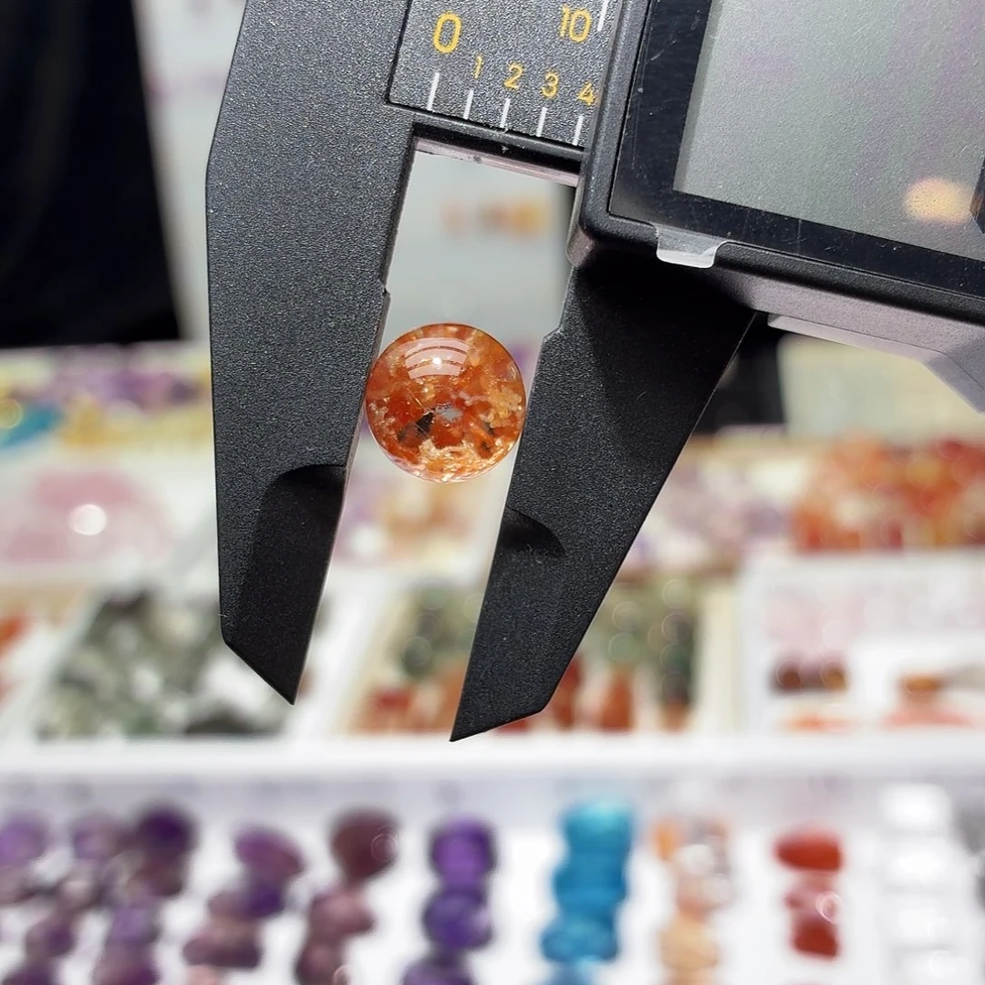 水晶未镶嵌吊坠(不含链)花幽灵单珠11m