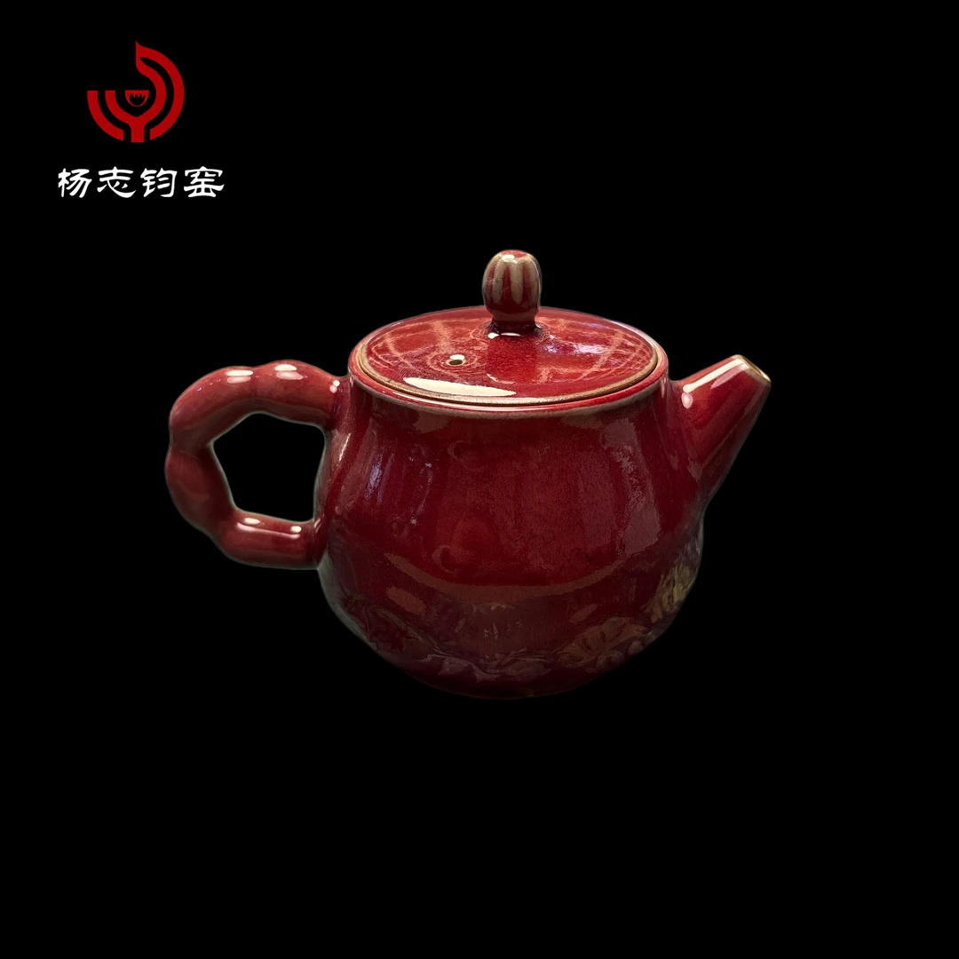 杨志钧窑 【牡丹壶】
