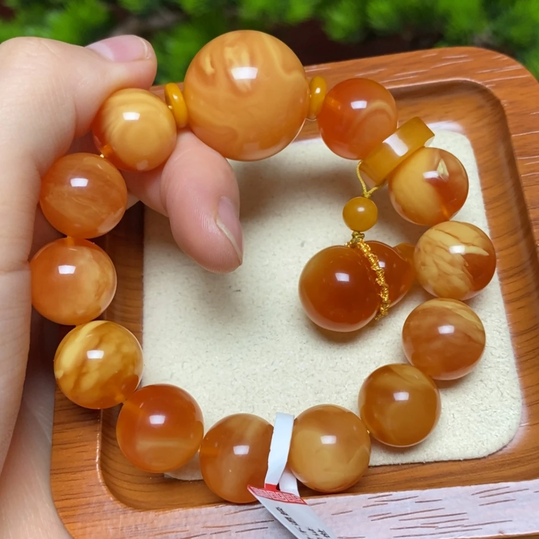 【闪购商品】未镶嵌蜜蜡手链手串