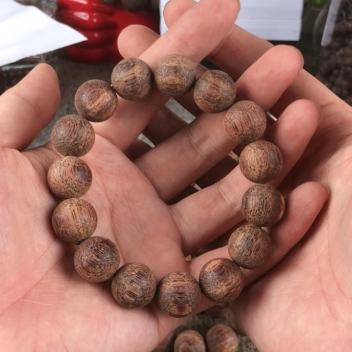 降真香手串/手链白棋天花板根部料1.5超爆