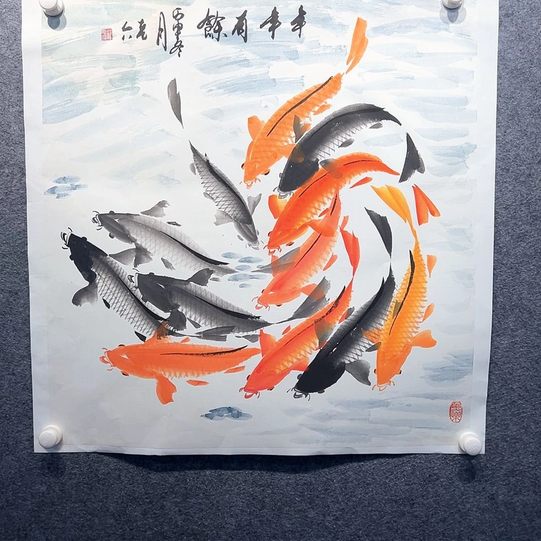 国画纯手绘系列画心