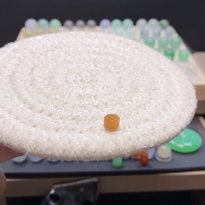 翡翠未镶嵌手链6.5/4桶珠