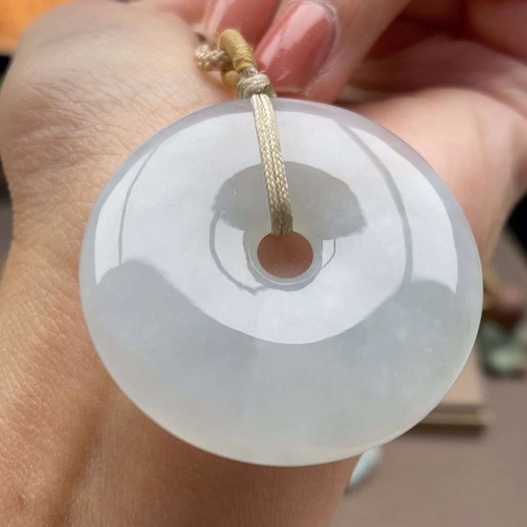 翡翠未镶嵌颈饰吊坠14