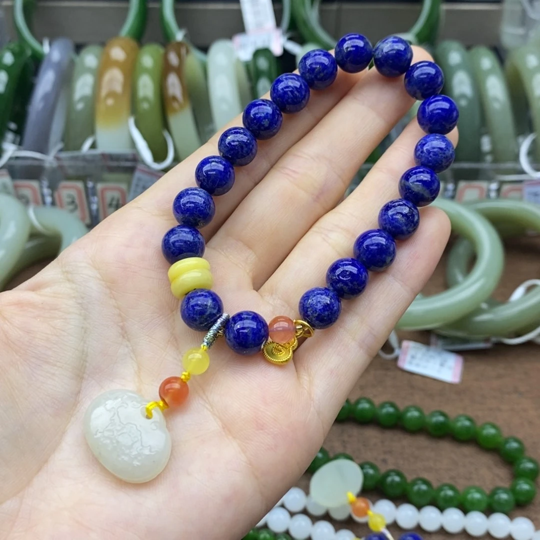 手串未镶嵌和田玉卡9