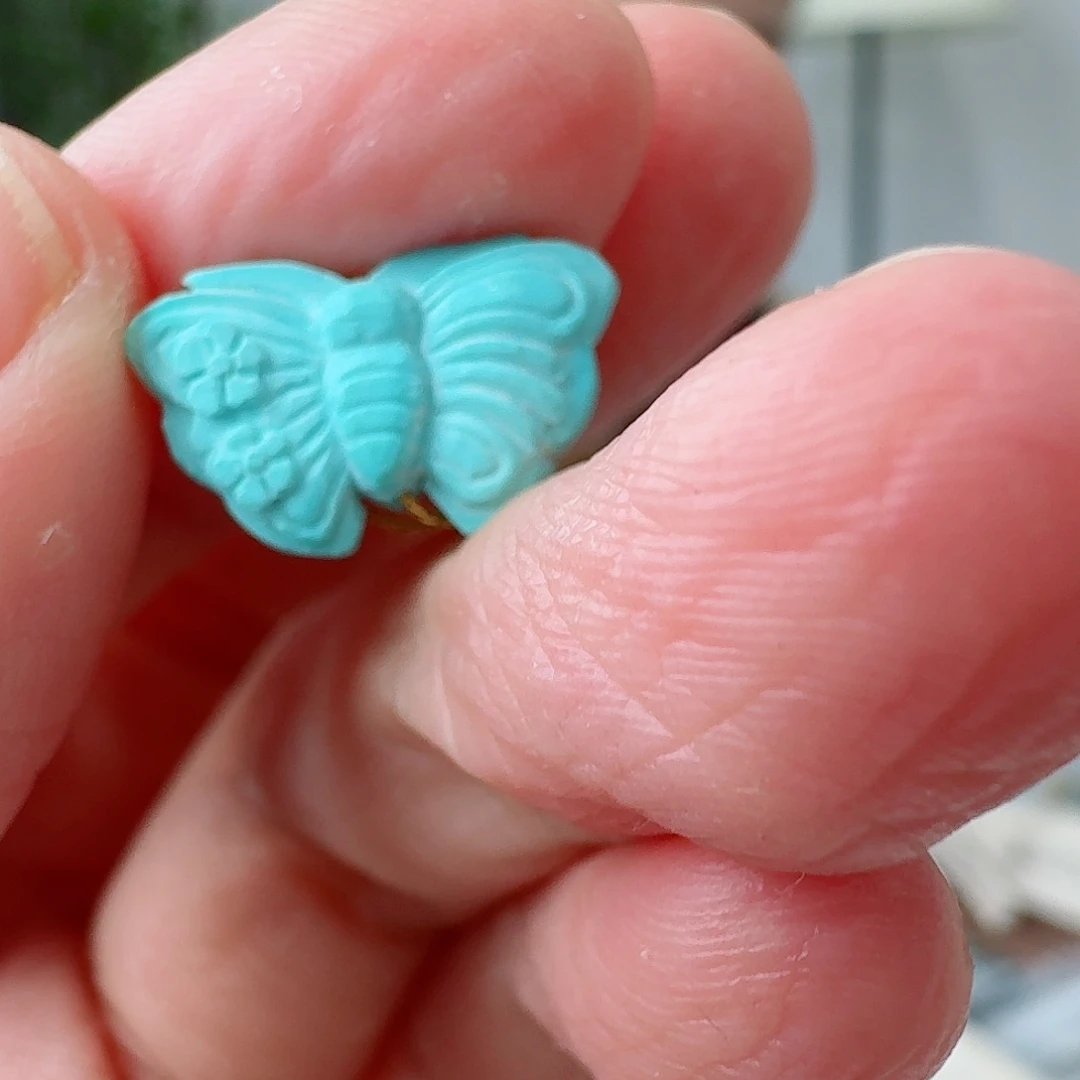 未镶嵌绿松石珠宝奇石