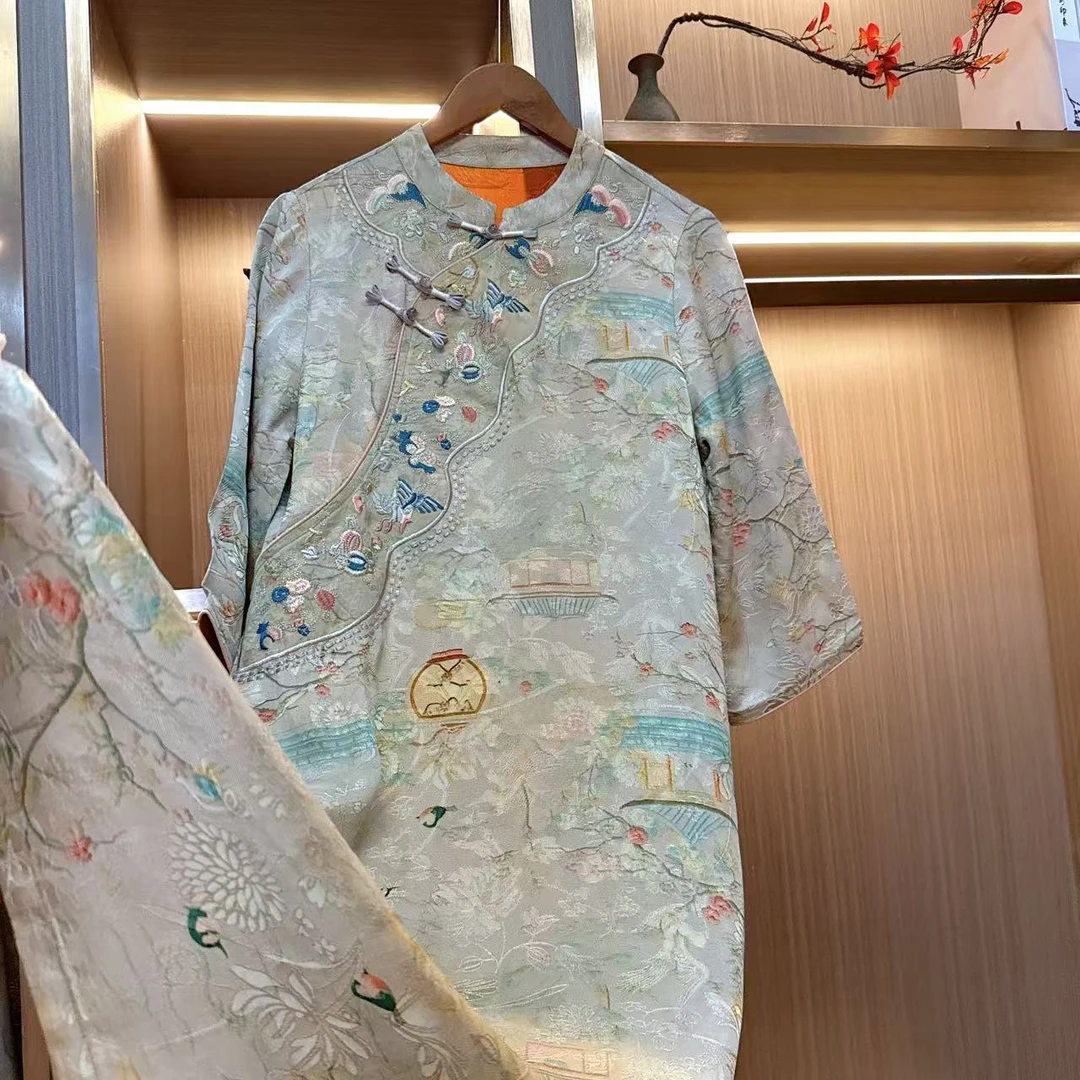 云裳-新中式春夏新款女士气质显瘦日常连衣裙