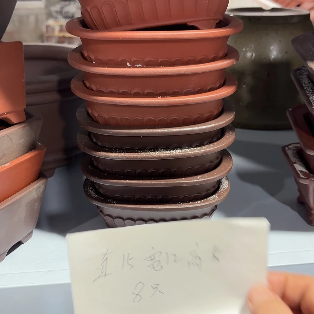 紫砂花盆宜兴紫砂工艺美术