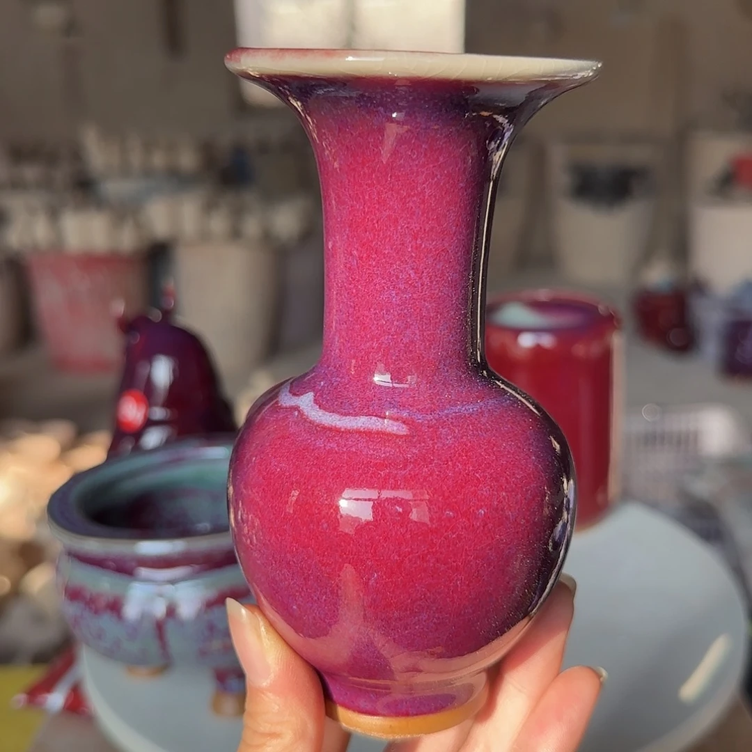 陶摆件郑家钧窑摆件