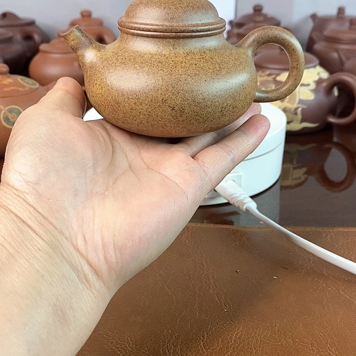 松***年紫砂茶壶段泥容天150cc