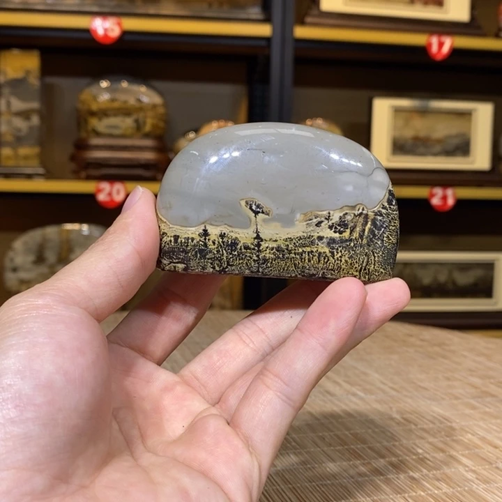 昌化石印石国画石