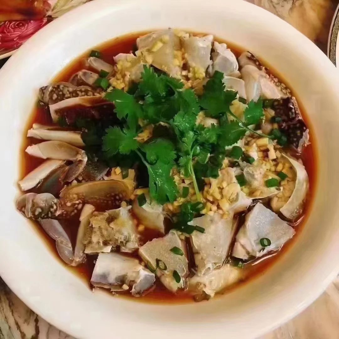 万鹏白膏呛蟹5只送调料两包