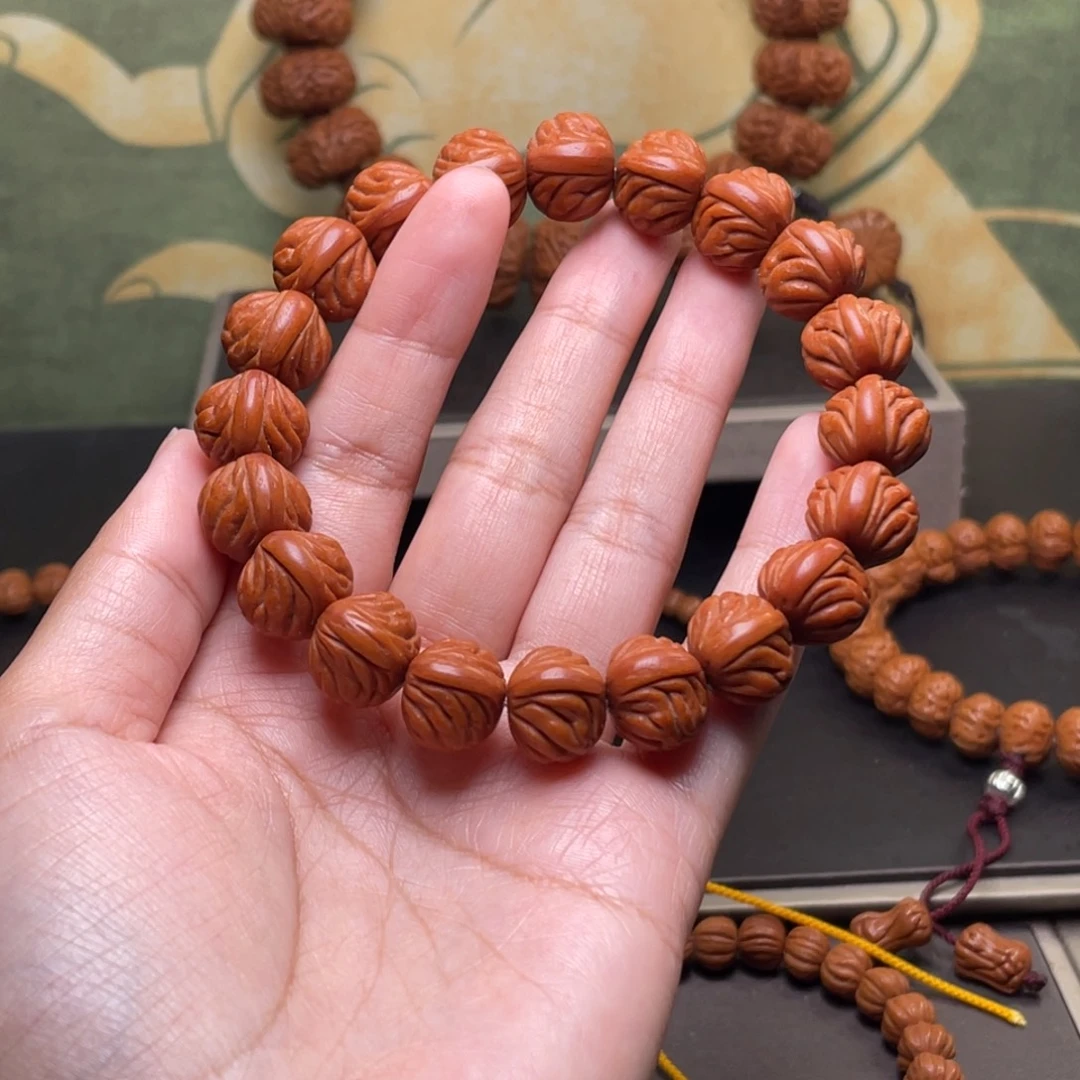 桃核吊坠14红魔爆肚